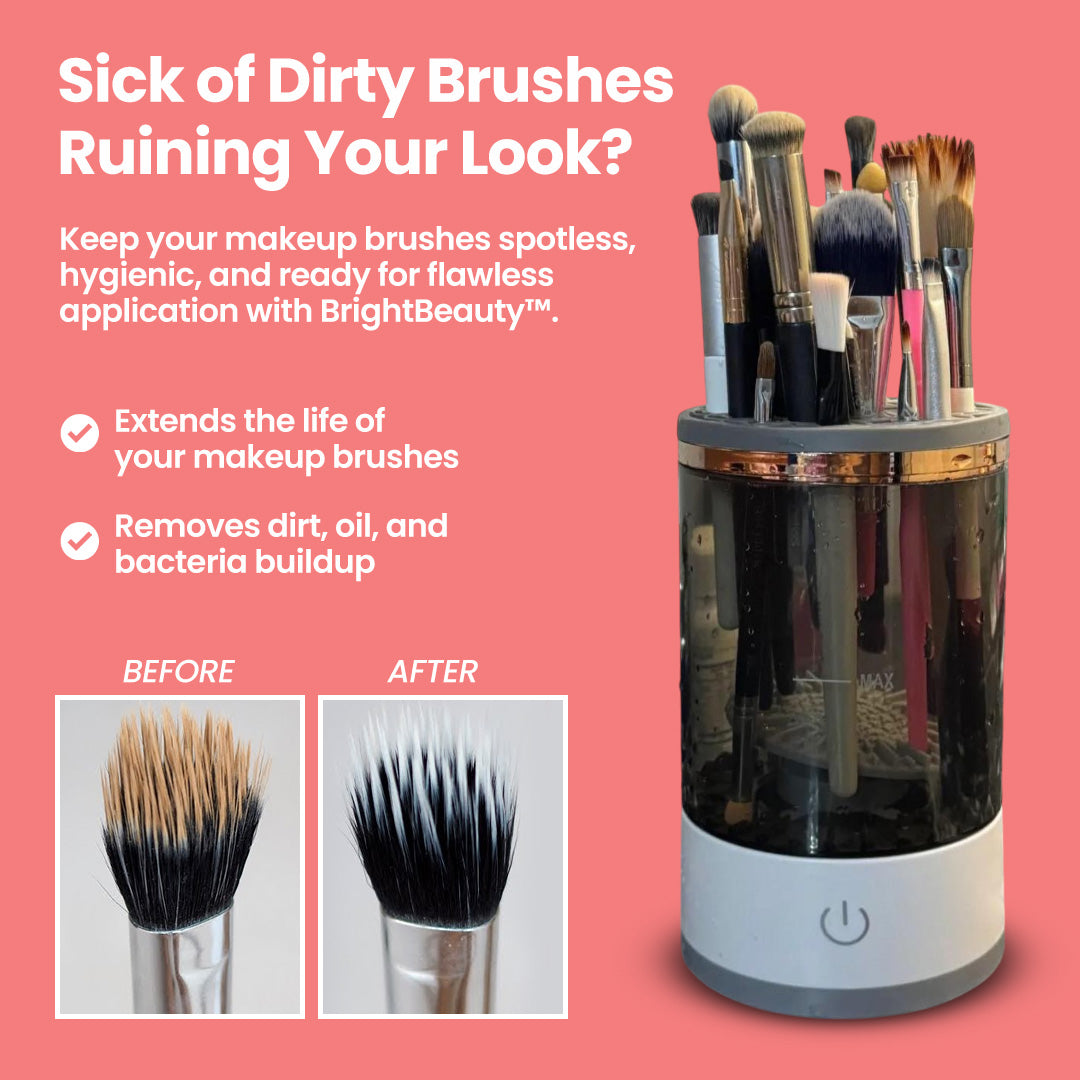 BrightBeauty™ Electric Makeup Brush Cleaner