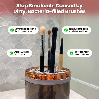 BrightBeauty™ Electric Makeup Brush Cleaner